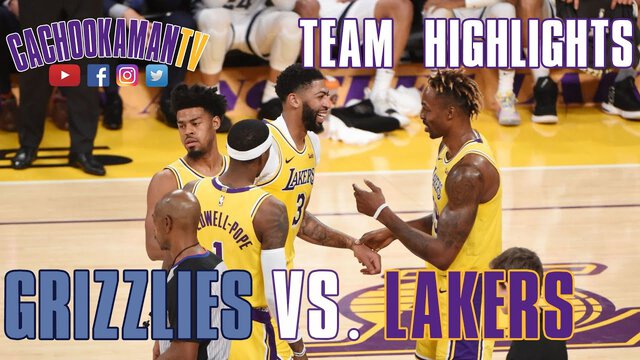 Team Highlights - Grizzlies vs. Lakers - October 29, 2019