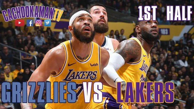 1st Half Team Highlights - Grizzlies vs. Lakers - October 29, 2019