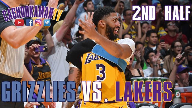 2nd Half Team Highlights - Grizzlies vs. Lakers - October 29, 2019