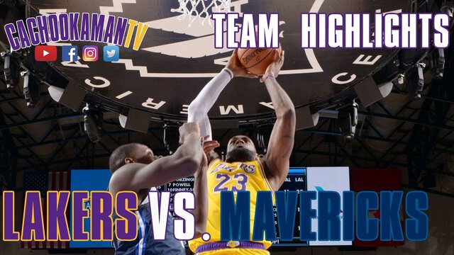 Team Highlights - Lakers vs. Mavericks - November 1, 2019