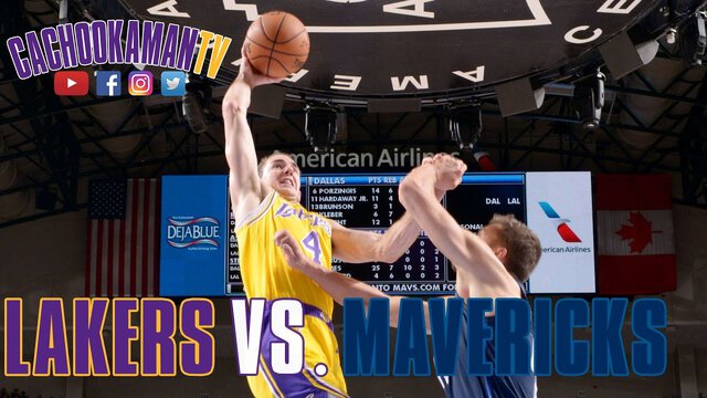 Alex Caruso Posterizes Maxi Kleber - Lakers vs. Mavericks - November 1, 2019