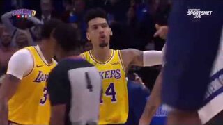 Danny Green Three Pointer Sends It To Overtime - Lakers vs. Mavericks - November 1, 2019