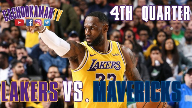 4th Quarter Team Highlights - Lakers vs. Mavericks - November 1, 2019