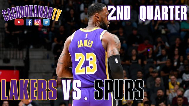 2nd Quarter Team Highlights - Lakers vs. Spurs - November 3, 2019