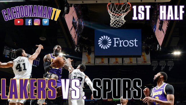 1st Half Team Highlights - Lakers vs. Spurs - November 3, 2019