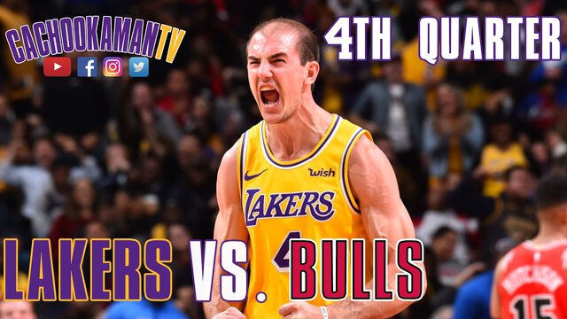 4th Quarter Team Highlights - Lakers vs. Bulls - November 5, 2019