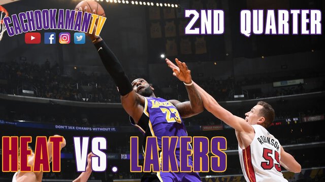 2nd Quarter Team Highlights - Heat vs. Lakers - November 8, 2019