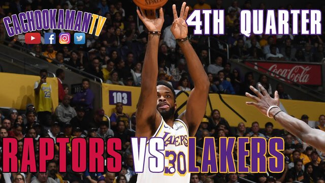 4th Quarter Team Highlights - Raptors vs. Lakers - November 10, 2019