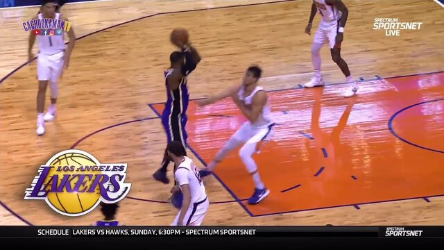 Alex Caruso Driving Dunk - Lakers vs. Suns - November 12, 2019