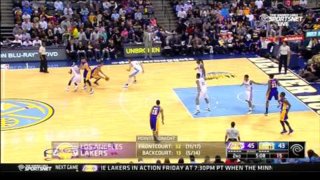 April 8, 2015 - Lakers vs. Nuggets - Team Highlights