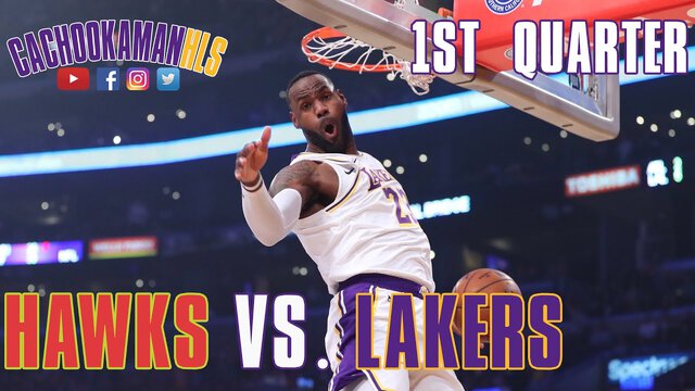 1st Quarter Team Highlights - Hawks vs. Lakers - November 17, 2019