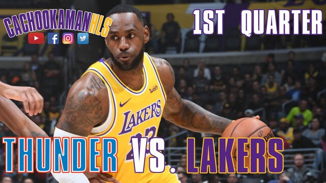 1st Quarter Team Highlights - Thunder vs. Lakers - November 19, 2019