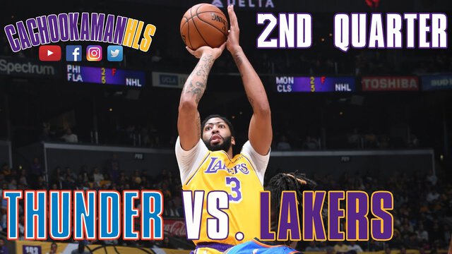 2nd Quarter Team Highlights - Thunder vs. Lakers - November 19, 2019