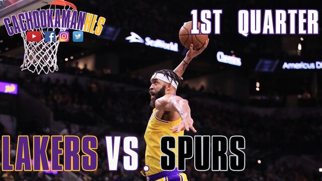 1st Quarter Team Highlights - Lakers vs. Spurs - November 25, 2019