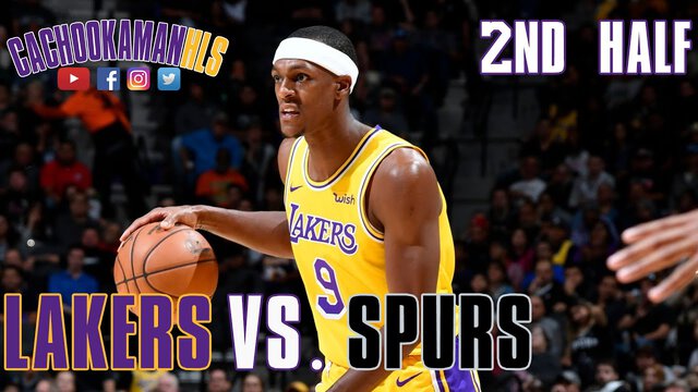 2nd Half Team Highlights - Lakers vs. Spurs - November 25, 2019