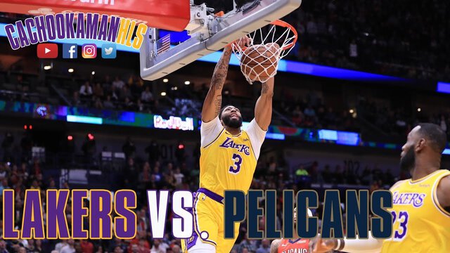 Anthony Davis First Basket Against The Pelicans - Lakers vs. Pelicans - November 27, 2019