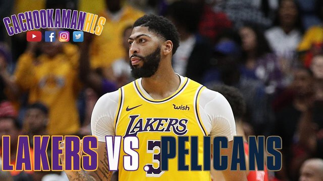 Anthony Davis Game Sealing Steal - Lakers vs. Pelicans - November 27, 2019