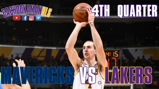 4th Quarter Team Highlights - Mavericks vs. Lakers - December 1, 2019