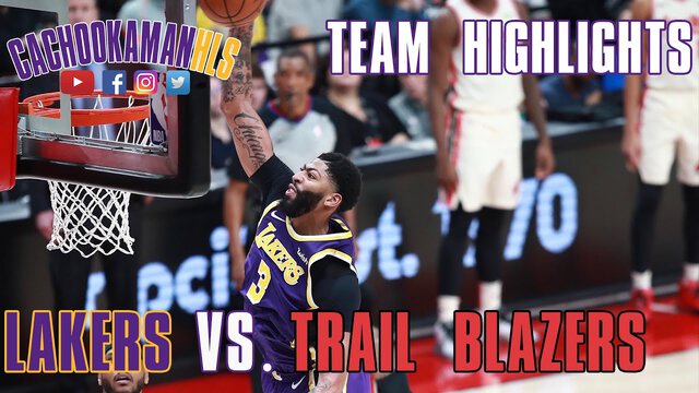 Team Highlights - Lakers vs. Trail Blazers - December 6, 2019