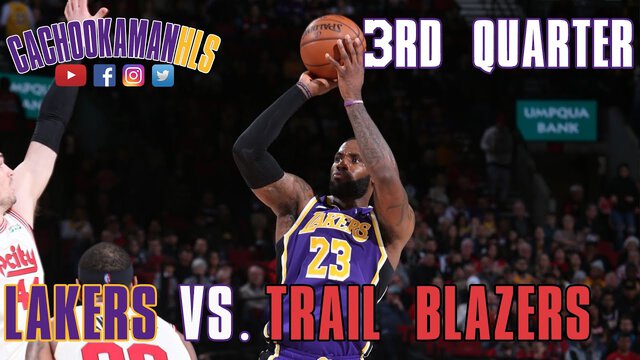 3rd Quarter Team Highlights - Lakers vs. Trail Blazers - December 6, 2019