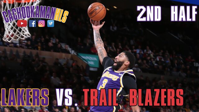 2nd Half Team Highlights - Lakers vs. Trail Blazers - December 6, 2019