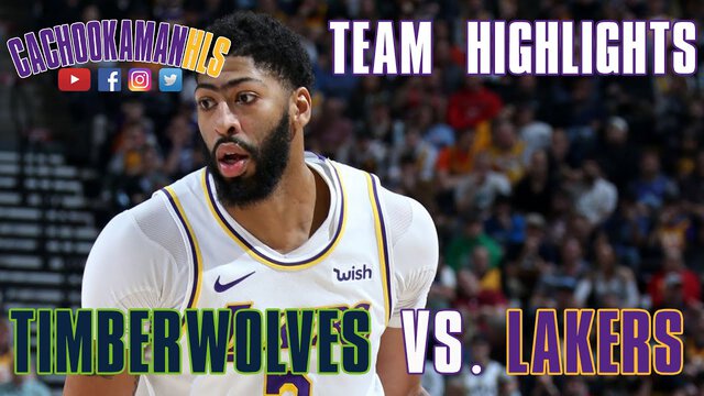 Team Highlights - Timberwolves vs. Lakers - December 8, 2019