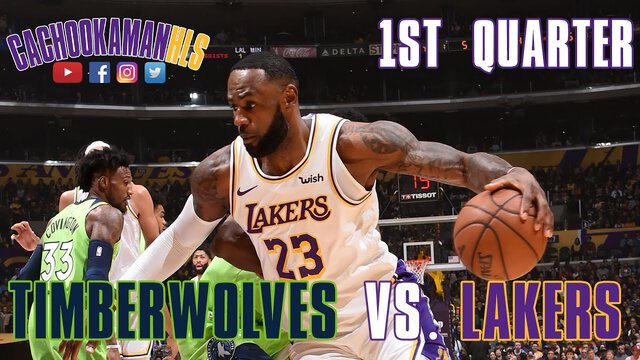 1st Quarter Team Highlights - Timberwolves vs. Lakers - December 8, 2019