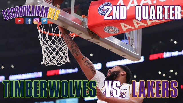 2nd Quarter Team Highlights - Timberwolves vs. Lakers - December 8, 2019