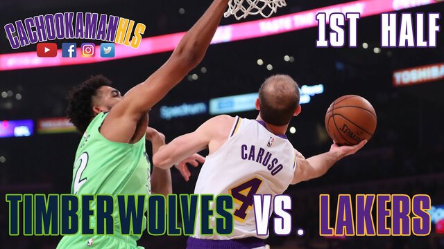 1st Half Team Highlights - Timberwolves vs. Lakers - December 8, 2019