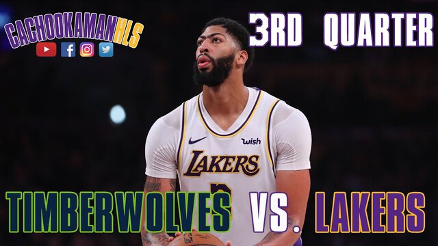 3rd Quarter Team Highlights - Timberwolves vs. Lakers - December 8, 2019