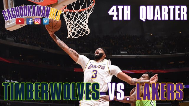 4th Quarter Team Highlights - Timberwolves vs. Lakers - December 8, 2019