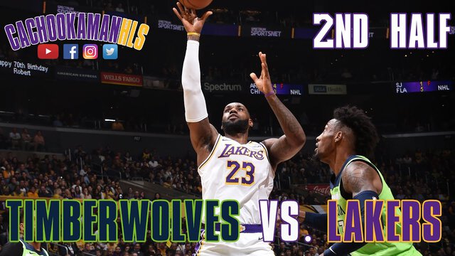 2nd Half Team Highlights - Timberwolves vs. Lakers - December 8, 2019