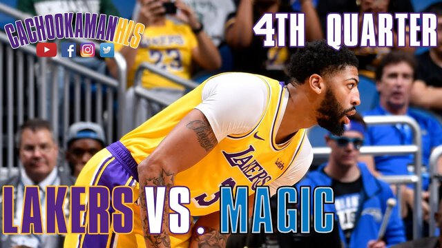 4th Quarter Team Highlights - Lakers vs. Magic - December 11, 2019