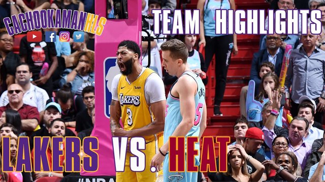 Team Highlights - Lakers vs. Heat - December 13, 2019