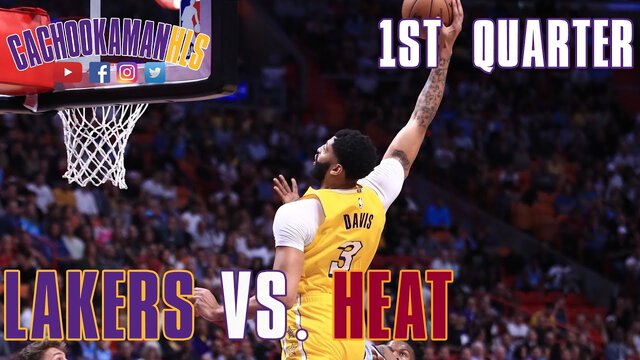 1st Quarter Team Highlights - Lakers vs. Heat - December 13, 2019