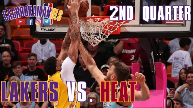 2nd Quarter Team Highlights - Lakers vs. Heat - December 13, 2019