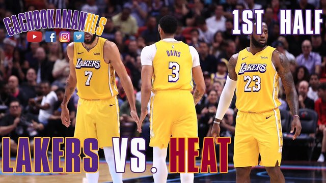 1st Half Team Highlights - Lakers vs. Heat - December 13, 2019