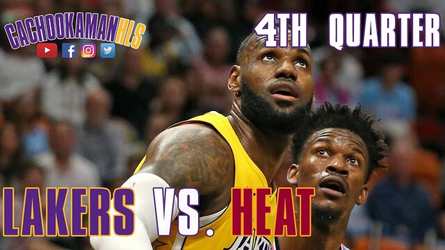 4th Quarter Team Highlights - Lakers vs. Heat - December 13, 2019