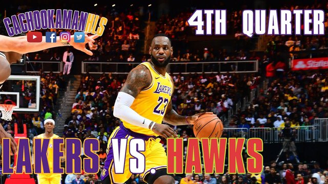 4th Quarter Team Highlights - Lakers vs. Hawks - December 15, 2019