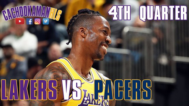 4th Quarter Team Highlights - Lakers vs. Pacers - December 17, 2019