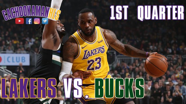 1st Quarter Team Highlights - Lakers vs. Bucks - December 19, 2019