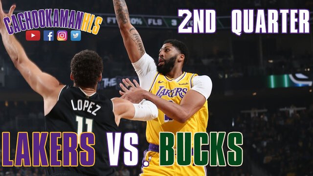 2nd Quarter Team Highlights - Lakers vs. Bucks - December 19, 2019