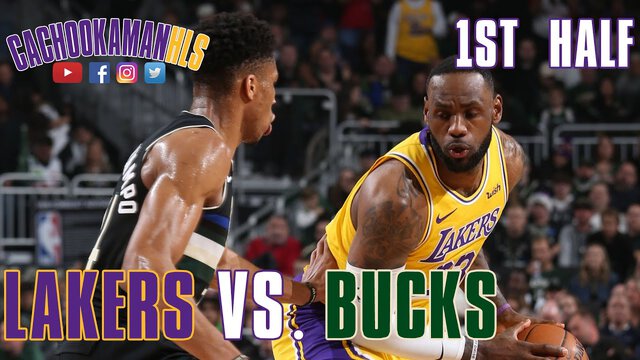 1st Half Team Highlights - Lakers vs. Bucks - December 19, 2019