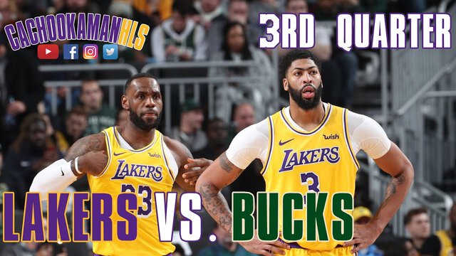 3rd Quarter Team Highlights - Lakers vs. Bucks - December 19, 2019