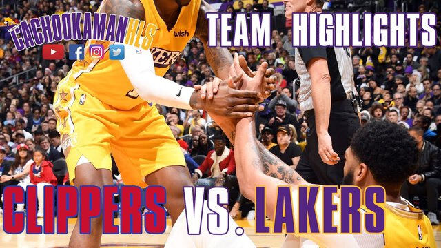 Team Highlights - Lakers vs. Clippers - December 25, 2019