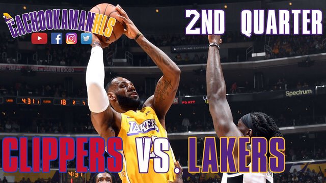 2nd Quarter Team Highlights - Lakers vs. Clippers - December 25, 2019