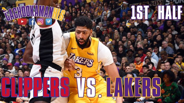 1st Half Team Highlights   Lakers vs  Clippers   December 25, 2019