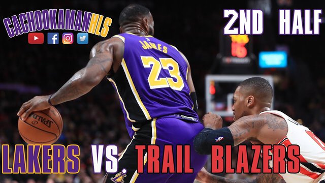 2nd Half Team Highlights - Lakers vs. Trail Blazers - December 28, 2019