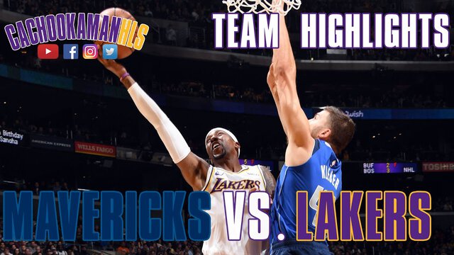 Team Highlights - Mavericks vs. Lakers - December 29, 2019