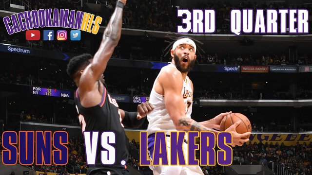 3rd Quarter Team Highlights - Suns vs. Lakers - January 1, 2020